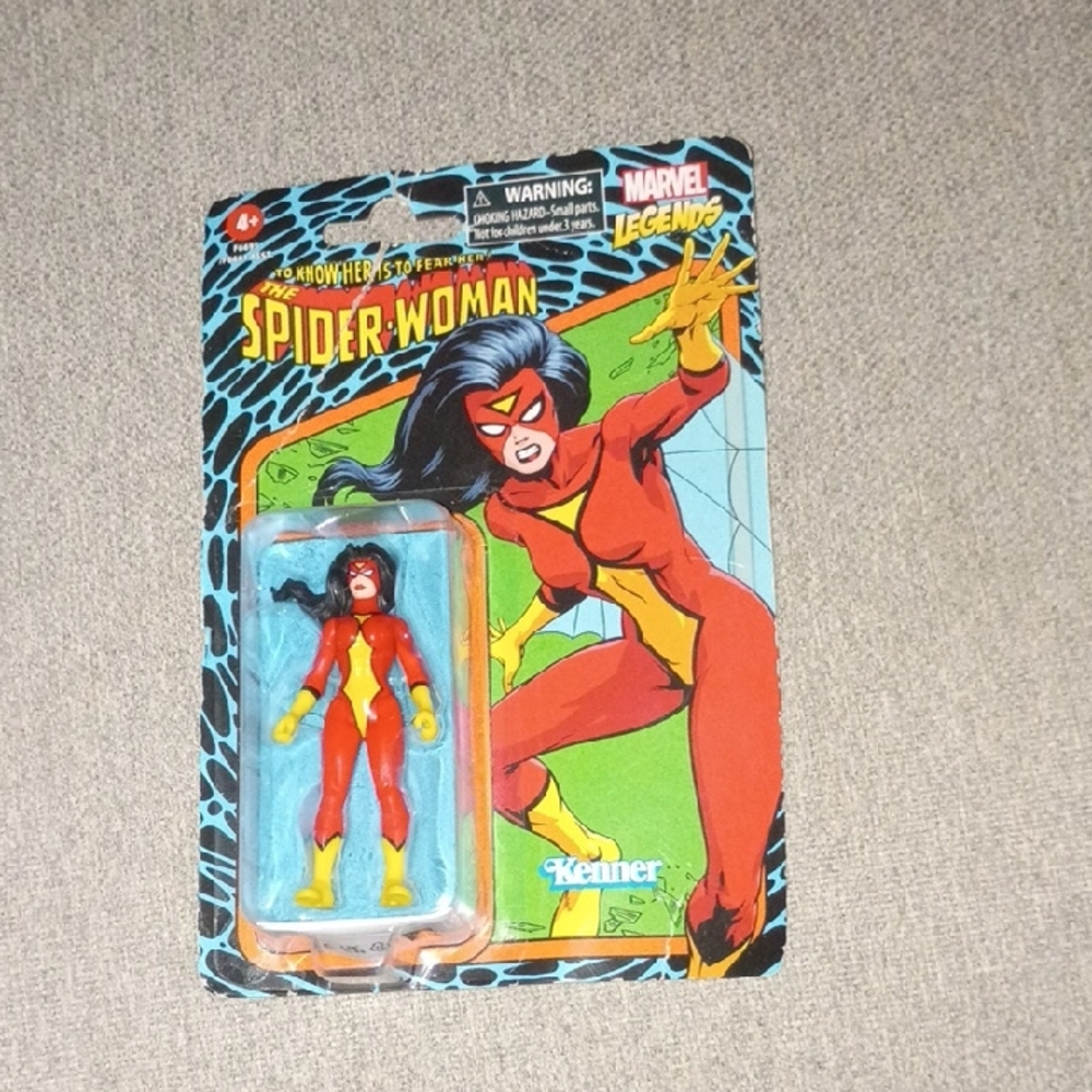 Marvel Legends Spider-Woman in Red and Yellow Suit